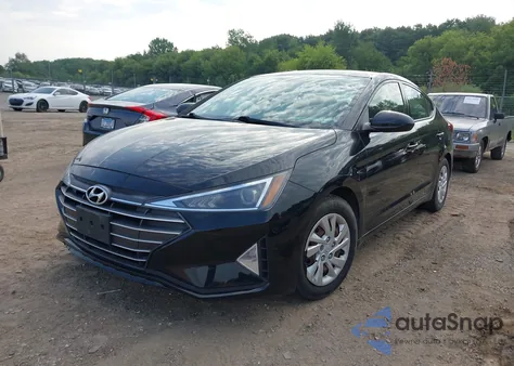 2019 Hyundai Elantra Se from USA, damaged, VIN 5NPD74LF5KH473726